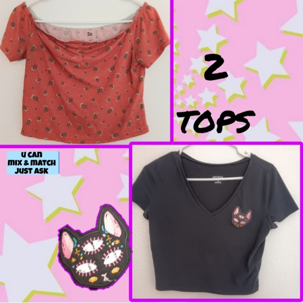 2 Crop Tops